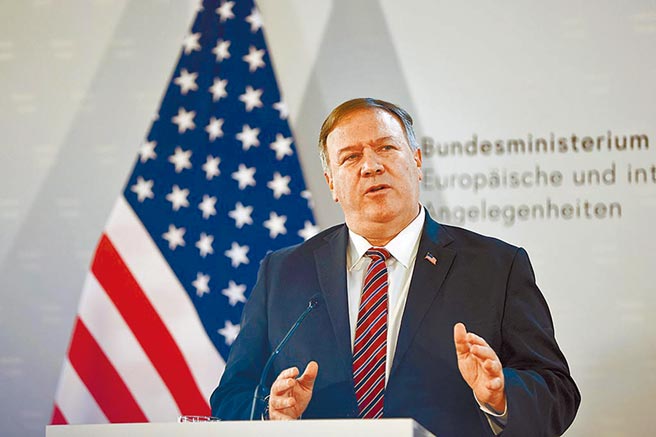 美國國務卿蓬佩奧。（圖／美聯社）