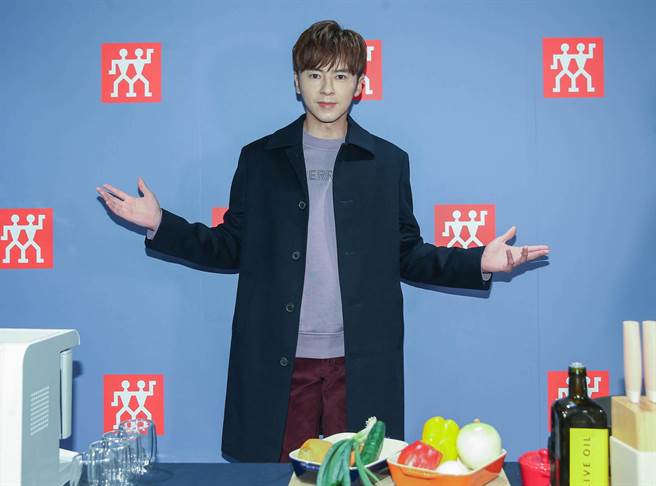 李国毅出席代言的品牌活动。（粘耿豪摄）