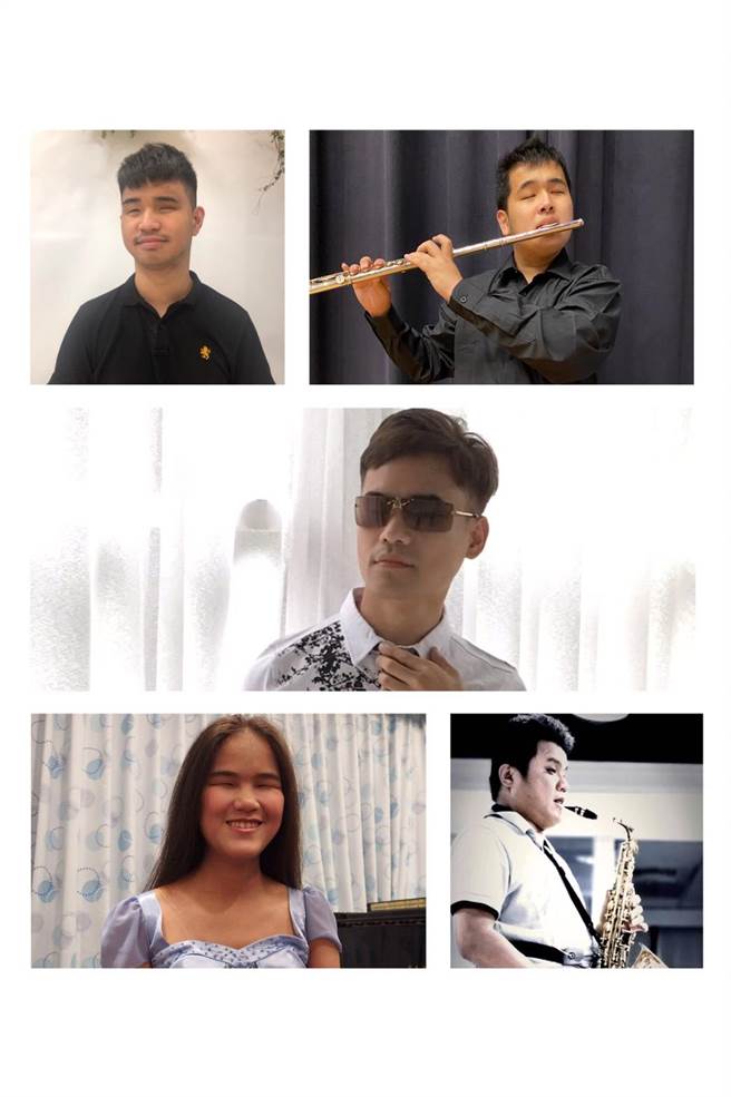 BPM樂團創團於2019年5月，由5名熱愛音樂的視障人士組成。（樂團提供／許哲瑗新北傳真）