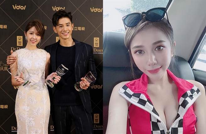 沒和邵雨薇復合，張立昂爆熱戀車模凱倫。（圖／中時資料照片；翻攝自凱倫 Karen臉書）