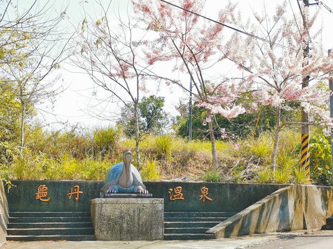 台南市楠西区龟丹温泉号称美人汤，目前有3家业者及市府委外经营的示范区。（刘秀芬摄）