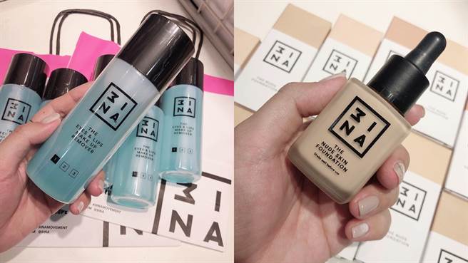 即净眼唇卸妆液125ml、水润光透粉底液30ml。（图／品牌提供）