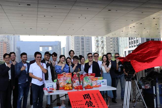 白家绮主演电影《影子背后》日前开拍。（民视提供）