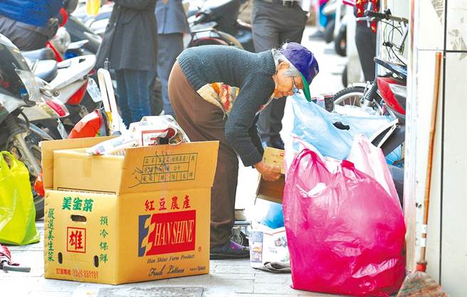 衛福部及各縣市公告明年最低生活費標準，台北市貧窮線將調高，月入兩萬五以下在台北市就屬於中低收入戶。（本報資料照片）