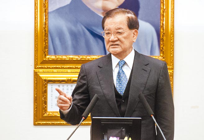 国民党前主席连战。（本报资料照片）