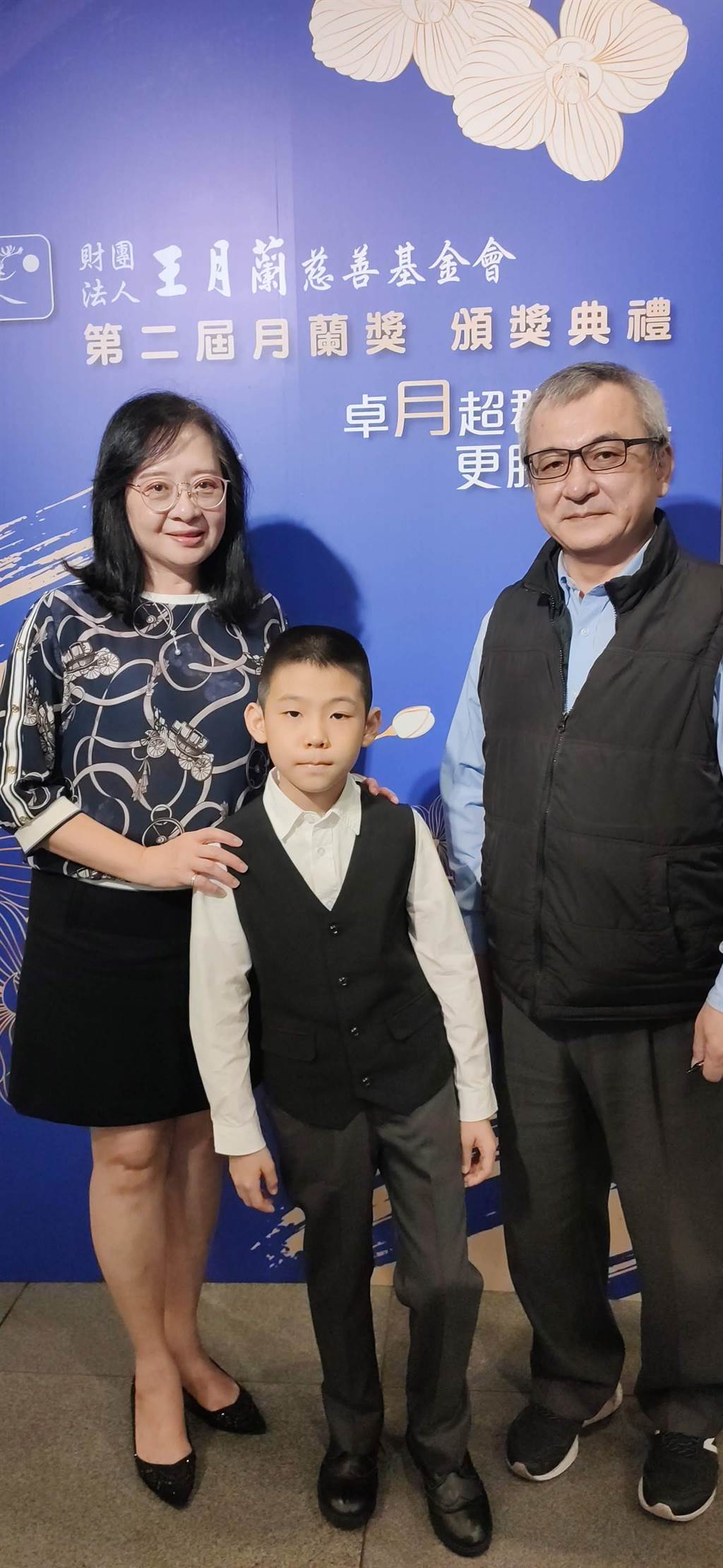 台北市敦化國小音樂班學生林暉恩獲得今年月蘭獎。（林良齊攝）