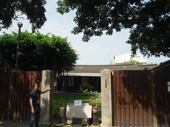 云林县大埤乡「三秀园」，以书法与音乐重现百年人文花园风华。（张朝欣摄）