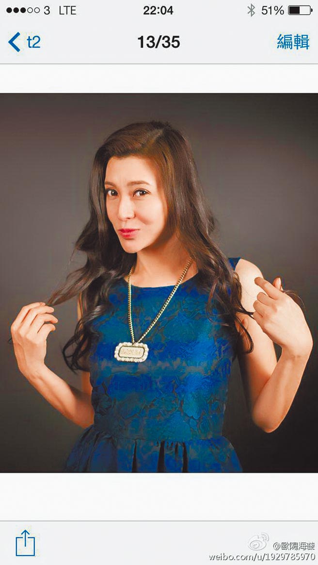 蔡曉儀2014年宣布復出，身材容貌保養得宜。圖片提供：中時資料庫