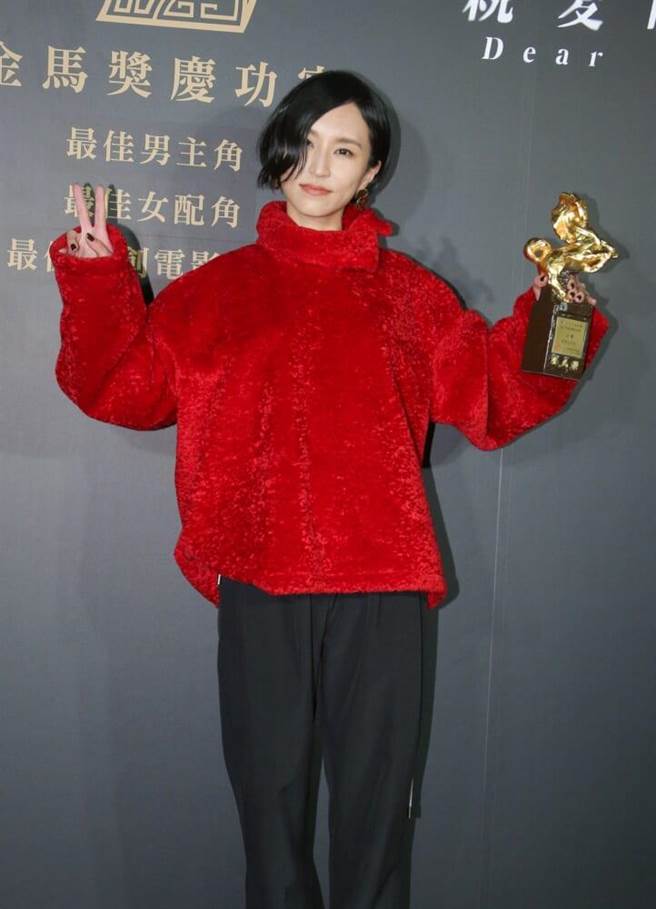 法兰首次入围金马就获奖。（吴松翰摄）