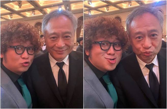 李安学纳豆嘟嘴卖萌，画面相当可爱。（图／翻摄自脸书）