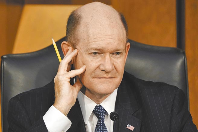 民主党籍联邦参议员库恩斯。（美联社）