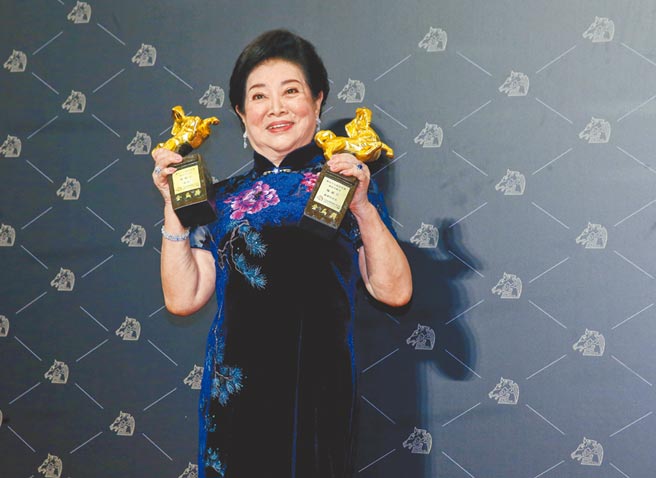 陈淑芳昨双获最佳女主、配角，吁「将优秀台湾影人留在台湾」。