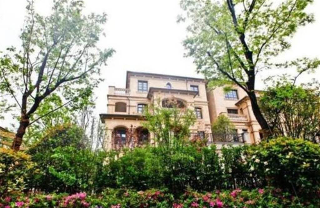 別墅周圍環境清幽。(圖/翻攝自微博)