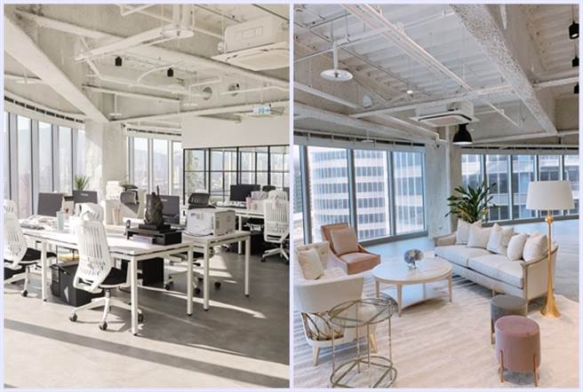 才刚曝光就被封为全台最美办公室。(图/品牌提供)