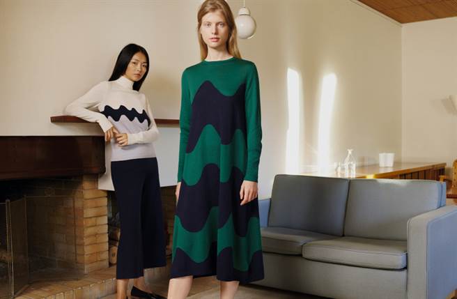 节日限定的联名系列以Marimekko大胆印花与缤纷色彩，创作出一系列涵盖女装、童装、婴幼儿装与配件。（图／品牌提供）