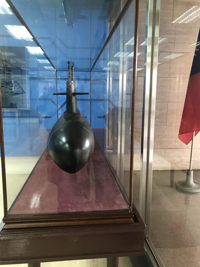 台船公司高雄厂主持「潜舰国造建造案开工典礼」。（曾薏苹摄）