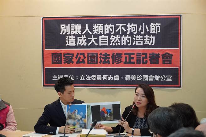 綠委何志偉、羅美玲 (何志偉辦公室提供)