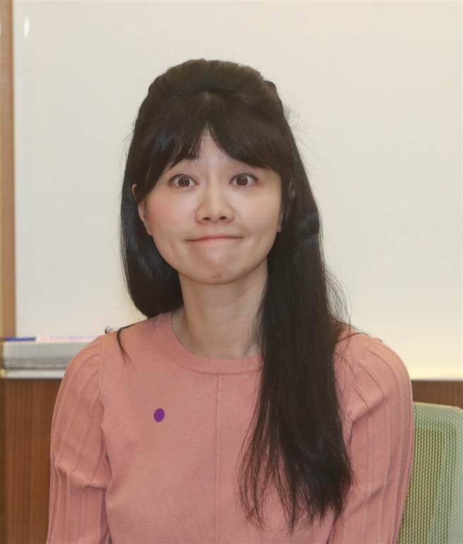 民进党立委高嘉瑜。（刘宗龙摄）