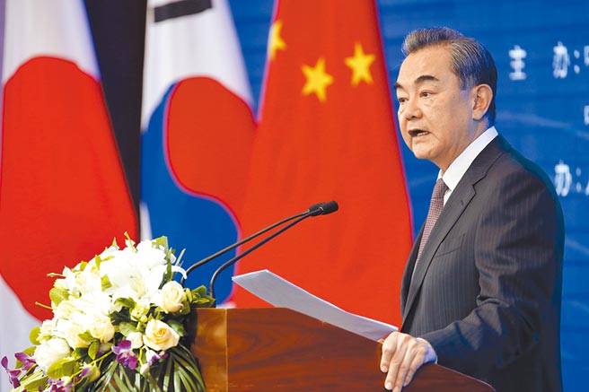 大陸外長王毅。（美聯社）