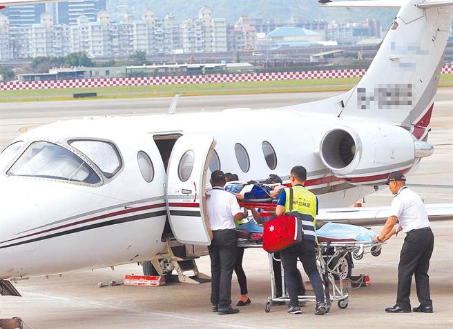 迦纳台商专案申请国际紧急医疗专机回台，为新冠确诊者首例。图为示意图，非当事人机。（本报资料照片）
