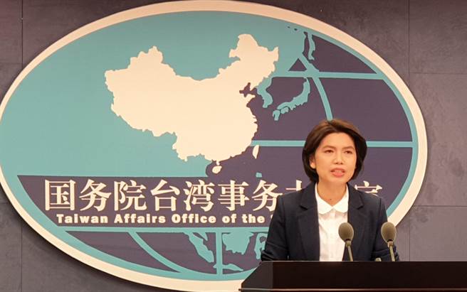大陆国台办发言人朱凤莲。（蓝孝威摄）