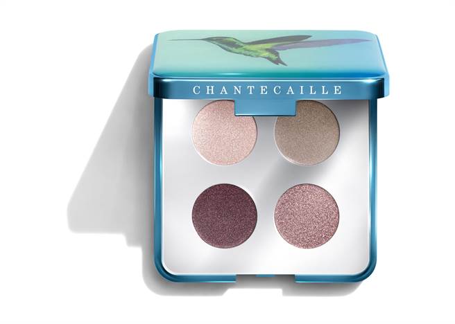 香缇卡飞行宝石限量4色眼彩盘 ＃月光寒，2800元。（香缇卡提供）