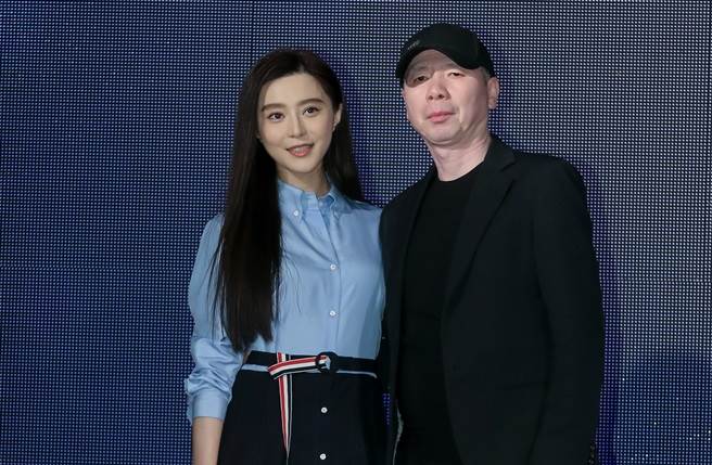 范冰冰2016年与导演冯小刚来台出席金马影展。(本报系资料照)