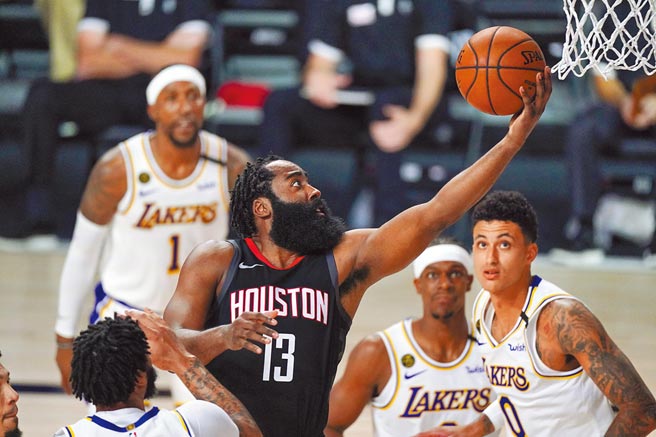 美媒建議勇士延攬哈登。（美聯社資料照片）