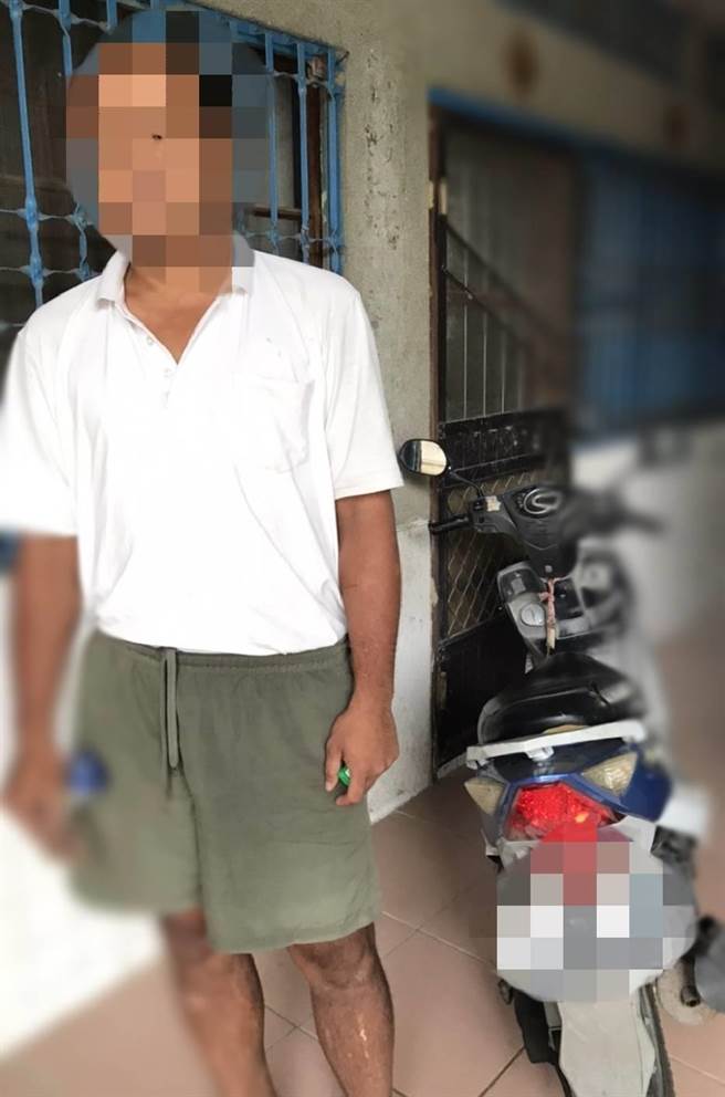 台南市东山区出现遛鸟侠，警方彻夜调查，12小时内找到甘姓犯嫌。（读者提供／刘秀芬台南传真）