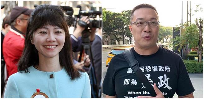民进党立委高嘉瑜（左图）、宅神朱学恒（右图）。（本报资料照）