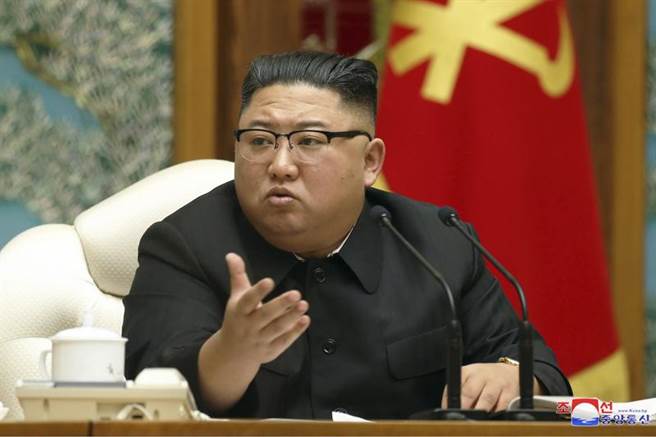北韓領導人金正恩。（美聯社／朝中社提供）