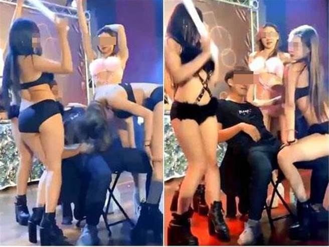 网友在PTT贴文、附图，讨论科大迎新晚会内容如夜店。（图撷取自PTT／吴敏菁彰化传真）