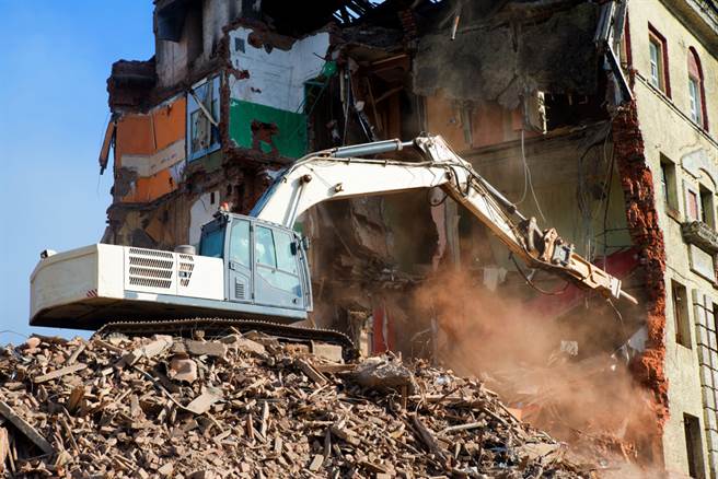 房屋拆除作業示意圖，與本文無關。（圖／達志影像）