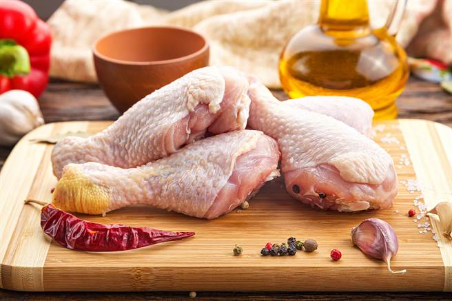 民眾逛卖场发现生鸡腿大打折，平均一只腿约7元，直呼价格有点吓人。（示意图／Shutterstock）