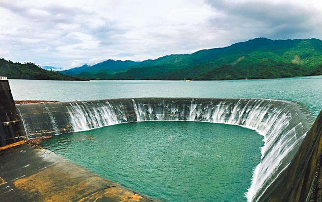 台南南化水库。（台南南化水库管理所提供／刘秀芬台南传真）