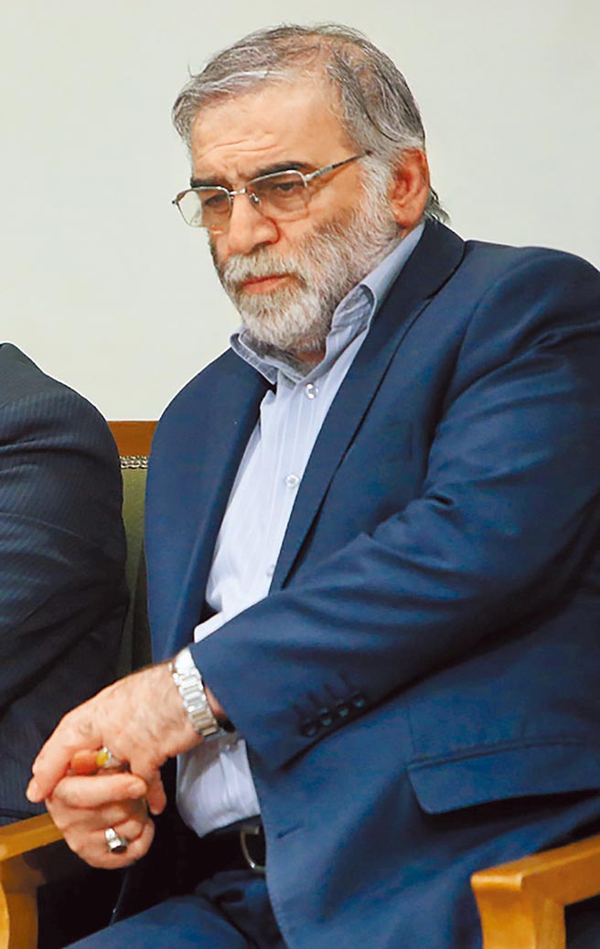 遇刺身亡的伊朗核子科学家法赫里扎德。（路透）