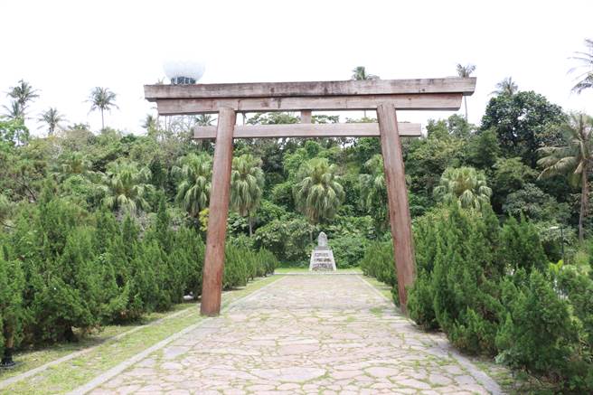 花莲港鸟踏石公园有着浓厚的日式风情。(图/花莲趣提供)