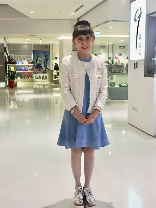 远百总经理徐雪芳「审慎乐观」看待明年景气。（郭家崴摄）