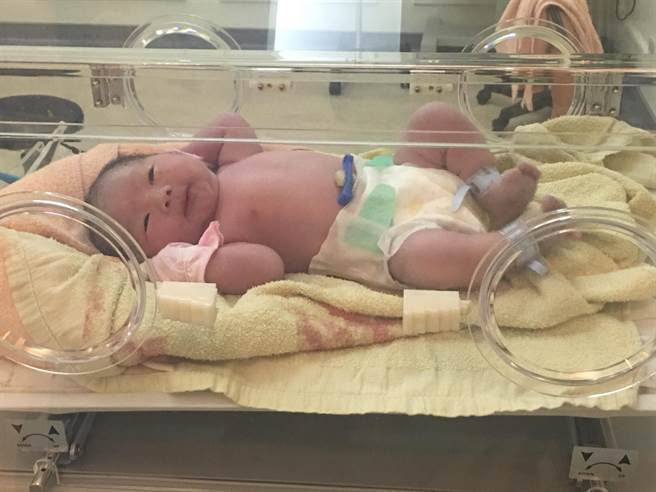 不孕多年的39岁王太太在茂盛医院採用最新的「第4代AI人工智慧试管技术」，找出「镶嵌型」胚胎做植入，一次就成功受孕，且在年底产下一名健康宝宝。（茂盛医院提供／冯惠宜台中传真）