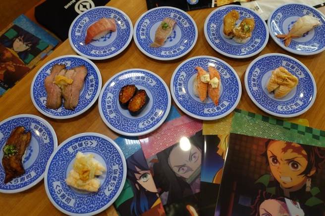 藏寿司将从12月4日起推出「鬼灭之刃」限量扭蛋。（黄采薇摄）