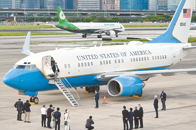 美国卫生部长阿札尔（Alez Azar II）率团访问台湾。（黄世麒摄）