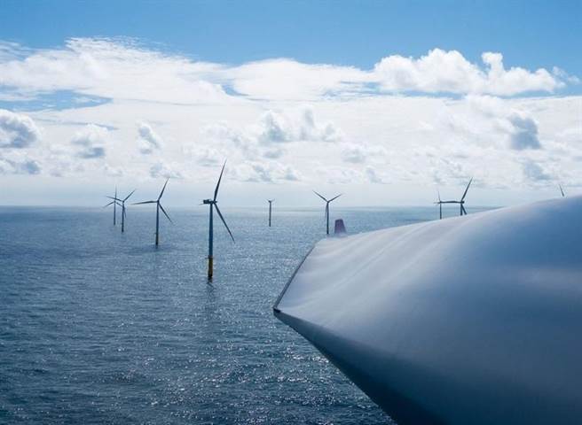 離岸風電廠。（滙豐提供）