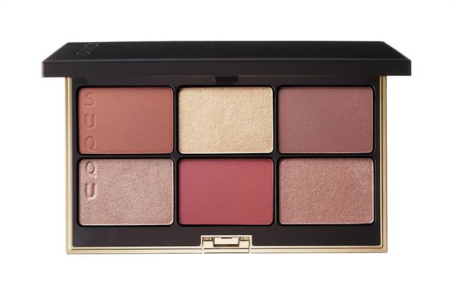 SUQQU晶采净妍6色颊彩盘 102，3100元。（SUQQU提供）