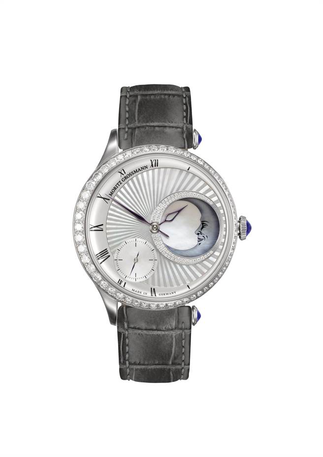 Moritz Grossmann的Tefnut Jewellery Sleeping Beauty睡美人女表，130万元。（瑞博品提供）