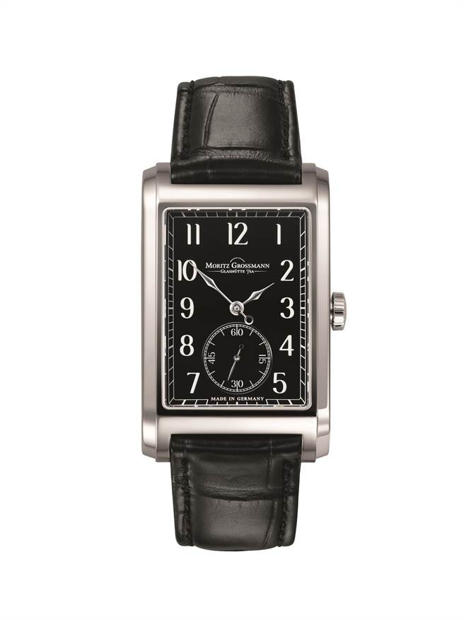 Moritz Grossmann的Benu Heritage Corner Stone方形表，95万元。（瑞博品提供）