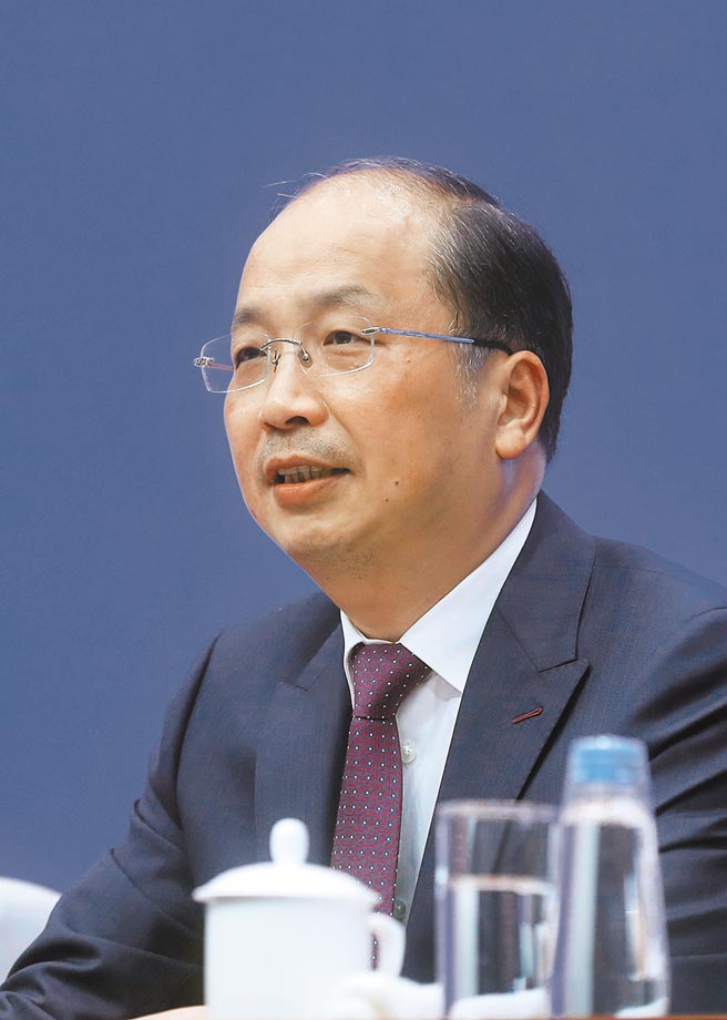 中國證監會主席易會滿。（中新社資料照片）