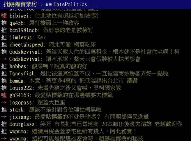 网友炮轰社宅租金太贵。