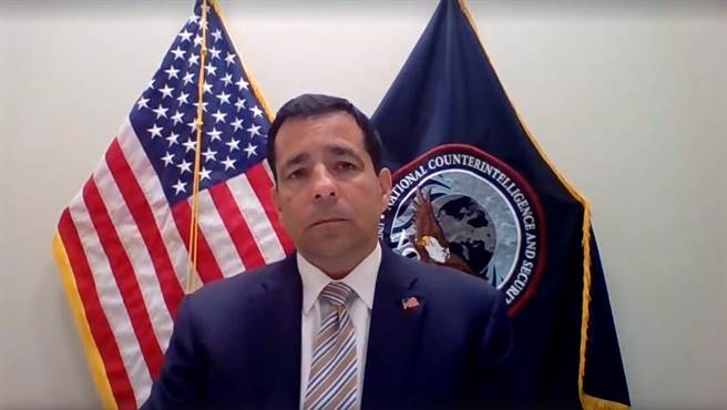 美国反间谍部门主管埃瓦尼纳(图）在一场智库视讯研讨会上公开警告，中国大陆的情报人员已经盯上美国当选总统拜登身边的重要幕僚与助理群。（图／US Chamber)