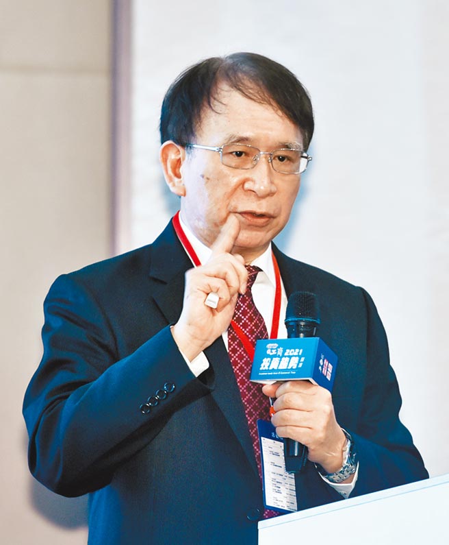 工商时报2日举办2021投资趋势论坛，晟德集团董事长林荣锦出席。图／顏谦隆