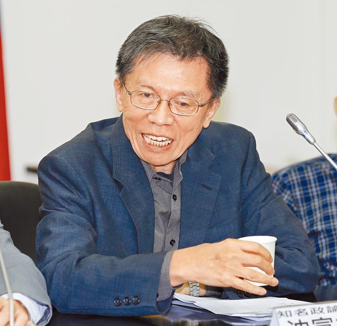 前立委沈富雄。（姚志平摄）